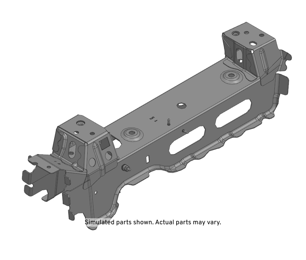GM Genuine Parts Driver Side Floor Panel Number 2 Cross Bar