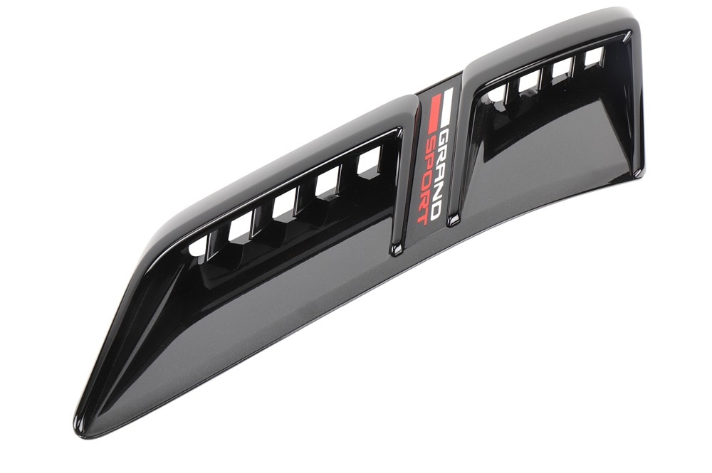 GM Genuine Parts Black Front Driver Side Fender Ornamentation Vent