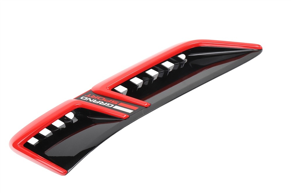 GM Genuine Parts Torch Red Front Passenger Side Fender Ornamentation Vent