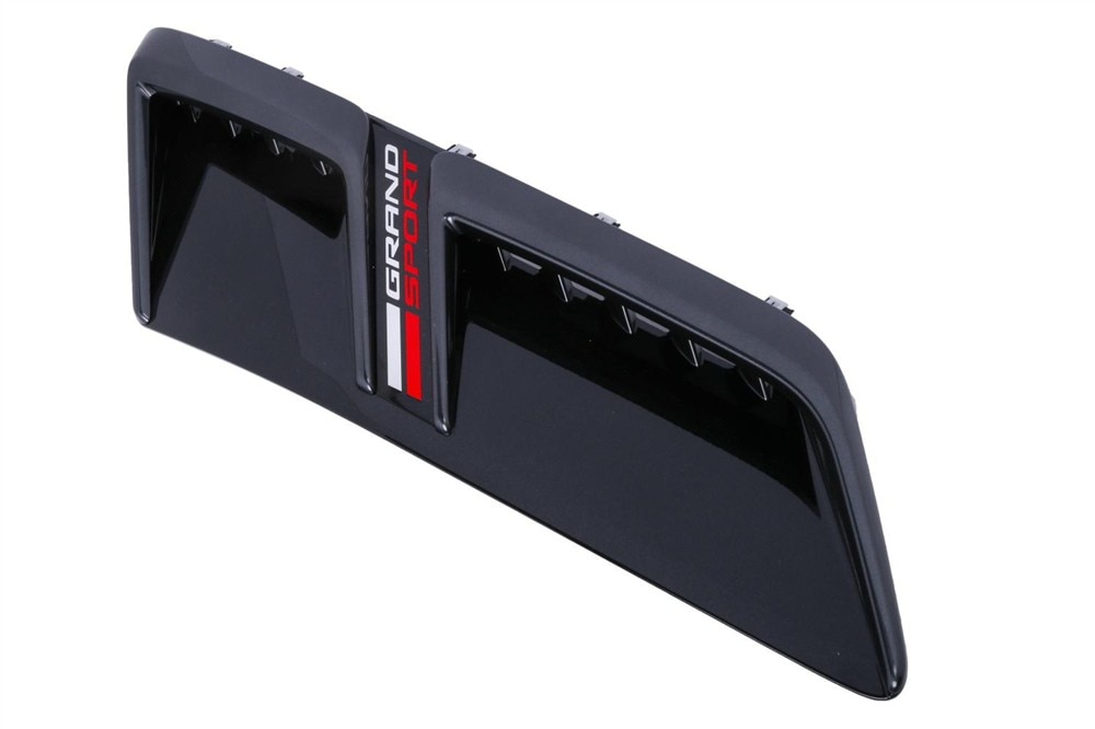 GM Genuine Parts Son Of A Gun Gray Metallic Front Passenger Side Fender Ornamentation Vent