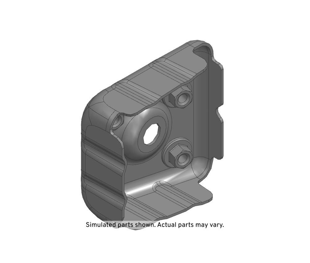 GM Genuine Parts Passenger Side Front Compartment Side Rail Bracket