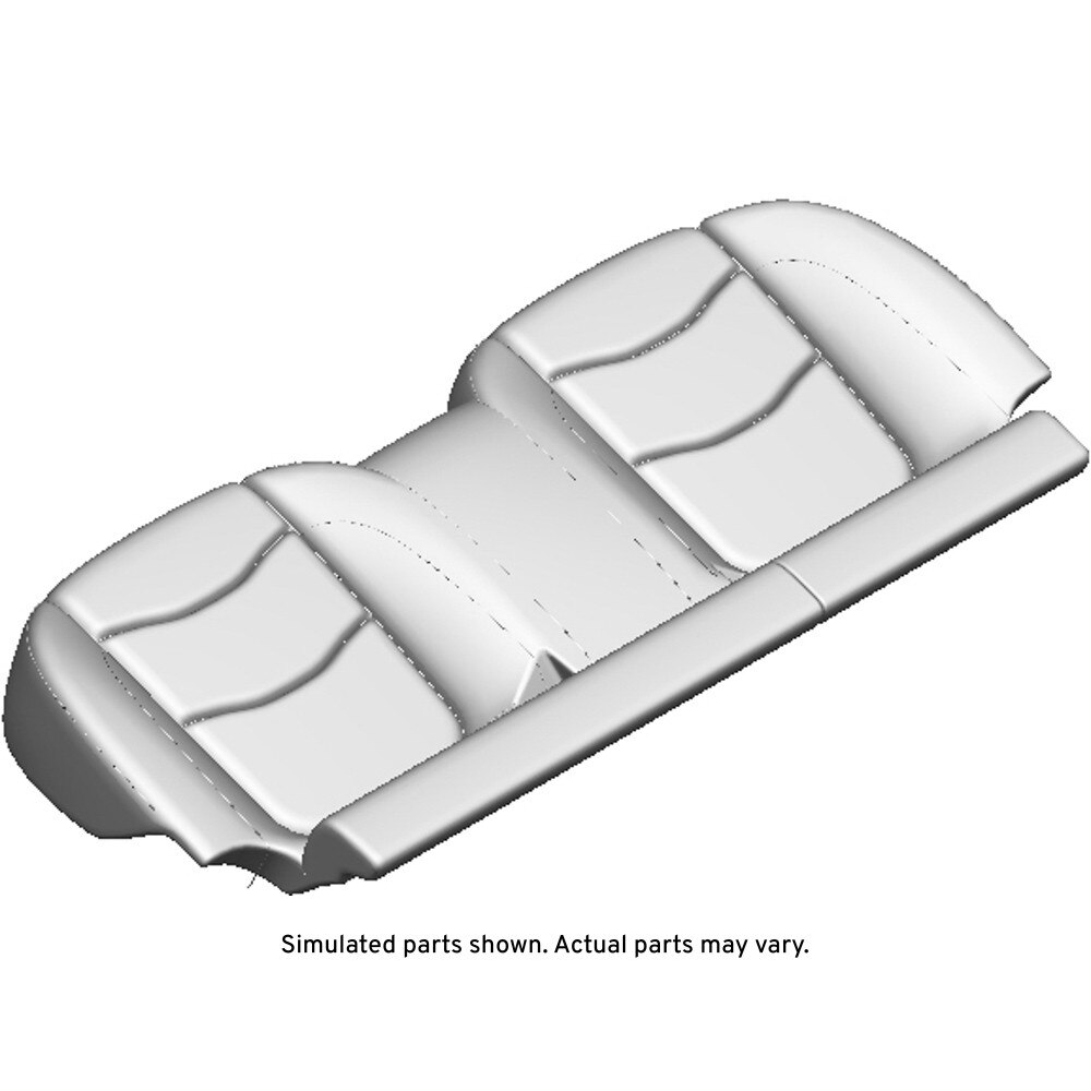 GM Genuine Parts Dark Ash Gray Rear Seat Cushion Cover