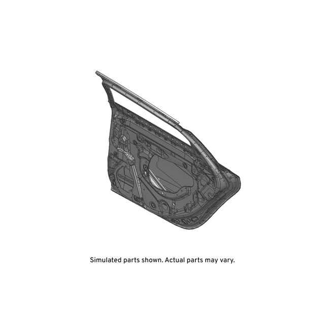 GM Genuine Parts Rear Passenger Side Door