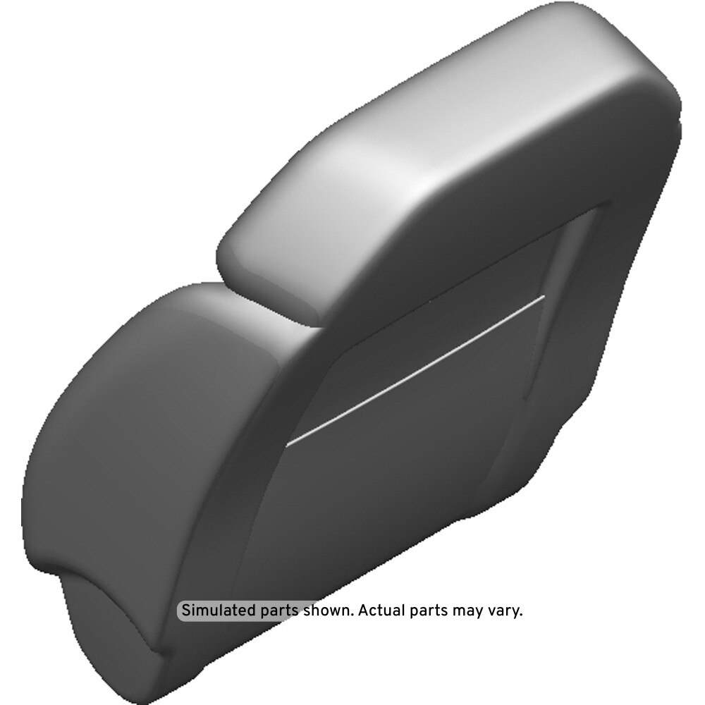 GM Genuine Parts Jet Black Front Passenger Side Seat Back Cover