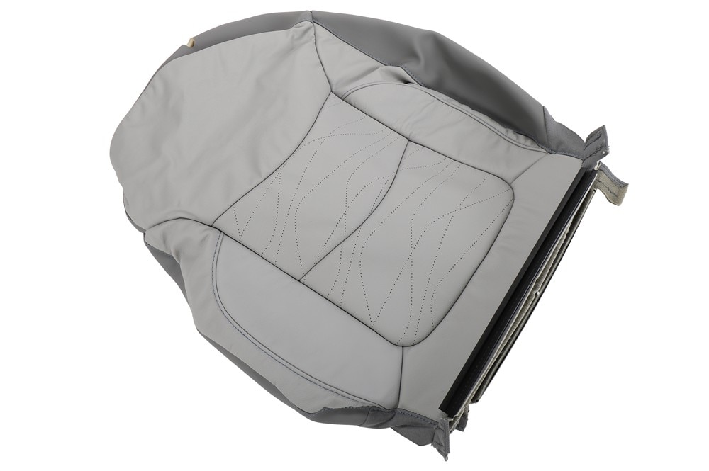 GM Genuine Parts Light Ash Gray Front Passenger Side Seat Back Cover