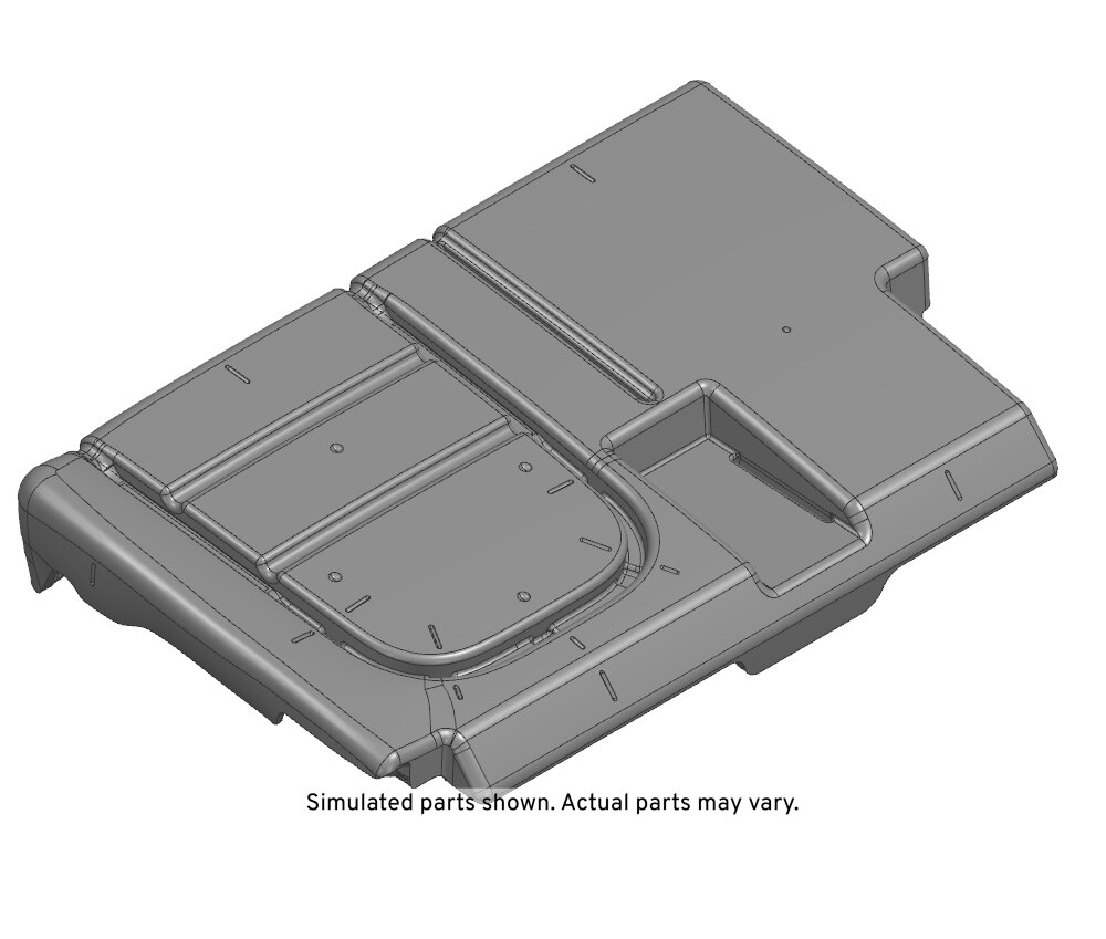 GM Genuine Parts Driver Side 3rd Row Seat Cushion Pad