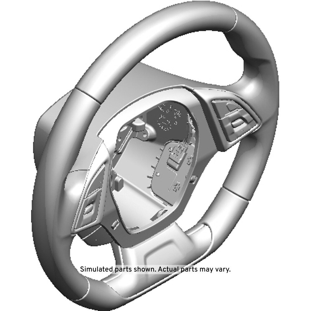 GM Genuine Parts Jet Black Steering Wheel