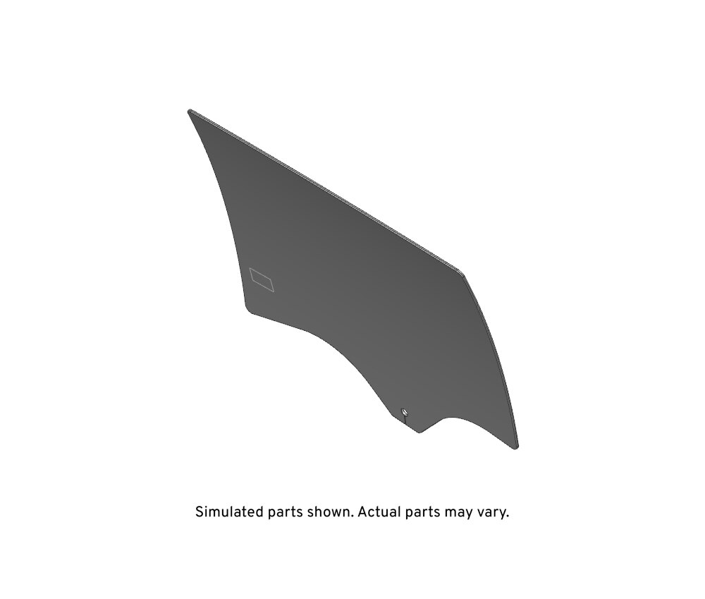GM Genuine Parts Rear Passenger Side Door Window