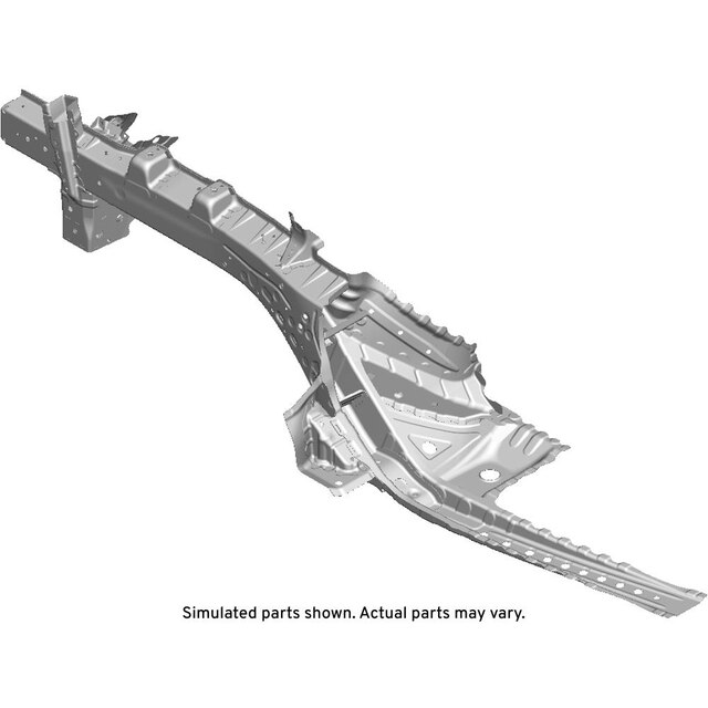GM Genuine Parts Passenger Side Front Compartment Side Rail