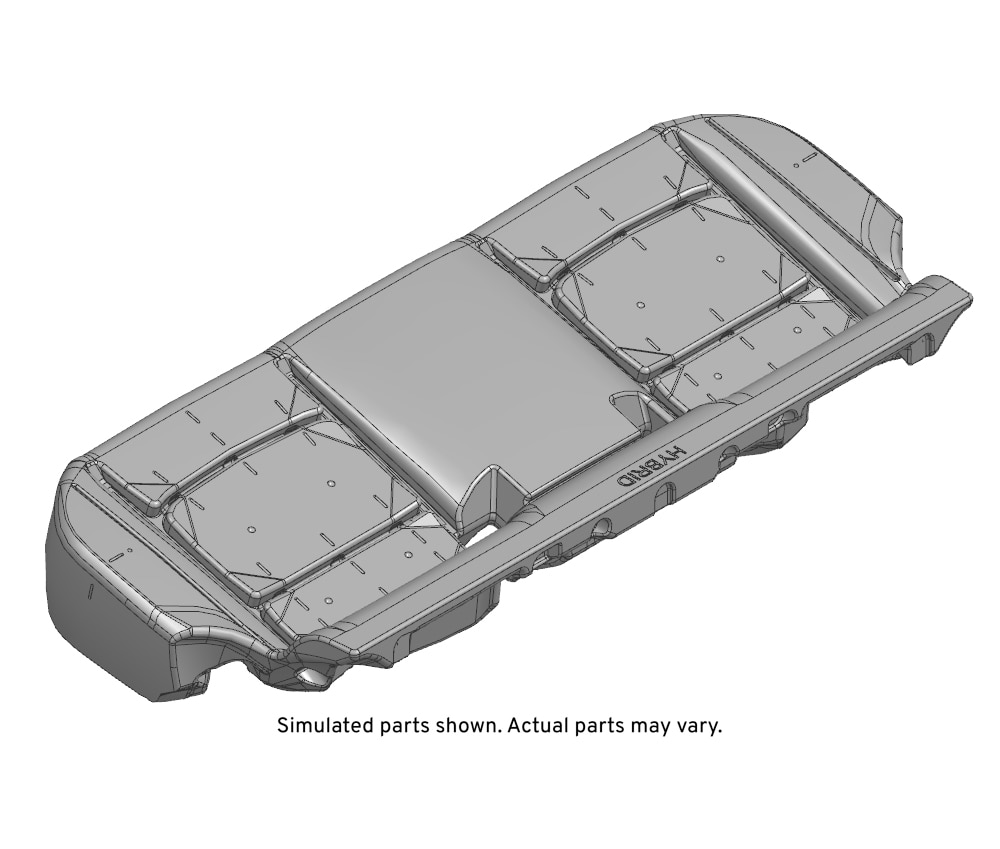 GM Genuine Parts Rear Seat Cushion Pad