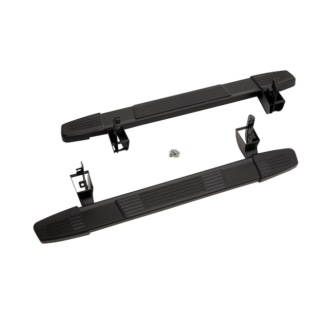Regular Cab 6-Inch Rectangular Assist Steps in Black