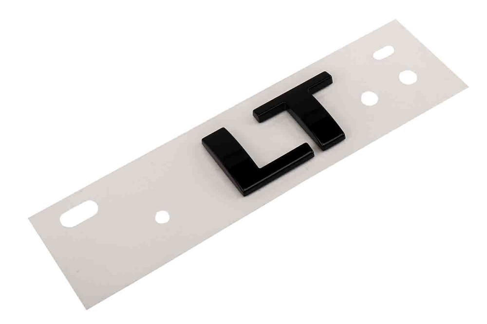 GM Genuine Parts Black C-Pillar Trim Level Name Plate