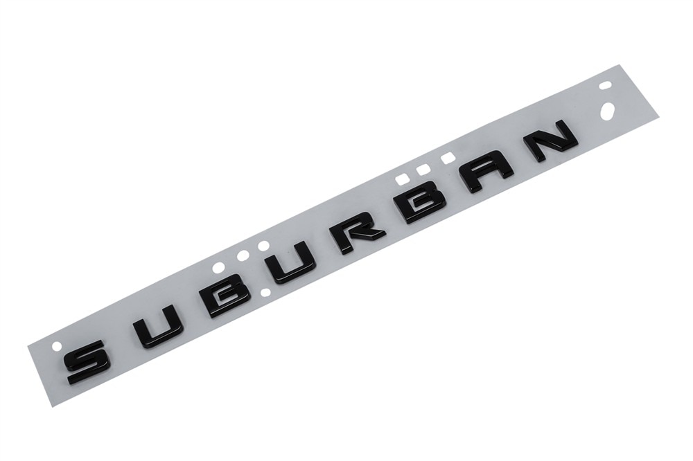 GM Genuine Parts Black Driver Side Liftgate Vehicle Name Plate