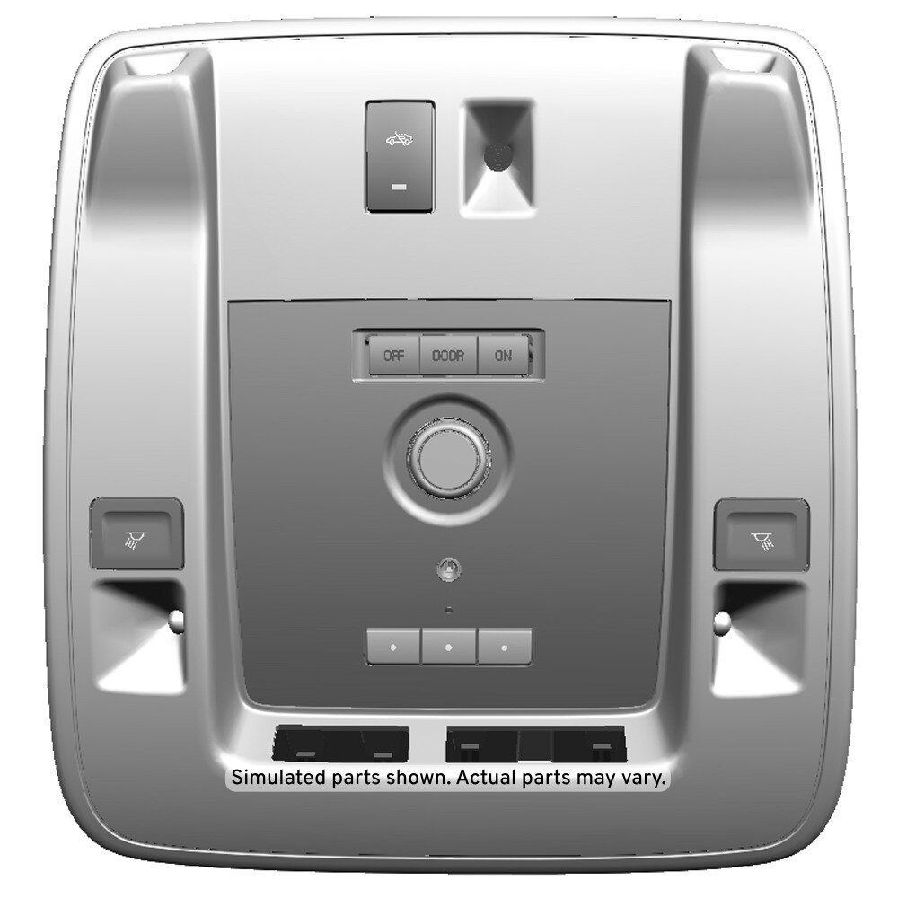 GM Genuine Parts Shale Roof Console
