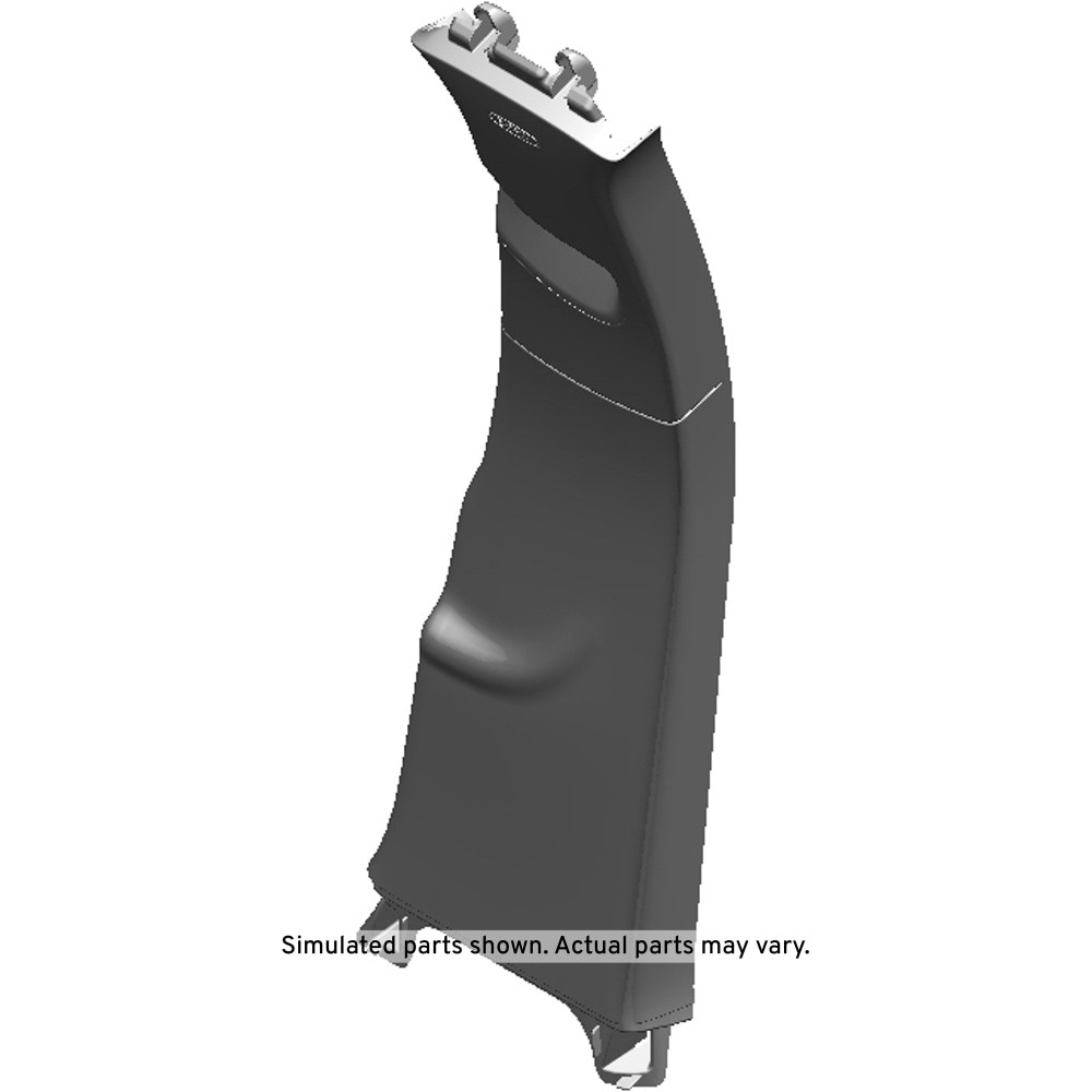 GM Genuine Parts Dark Atmosphere Passenger Side Center Pillar Trim Panel