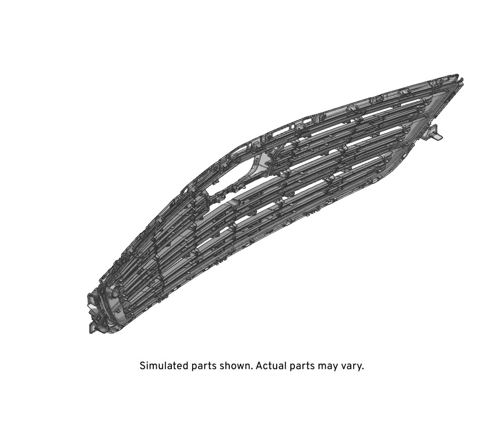 GM Genuine Parts Front Upper Grille