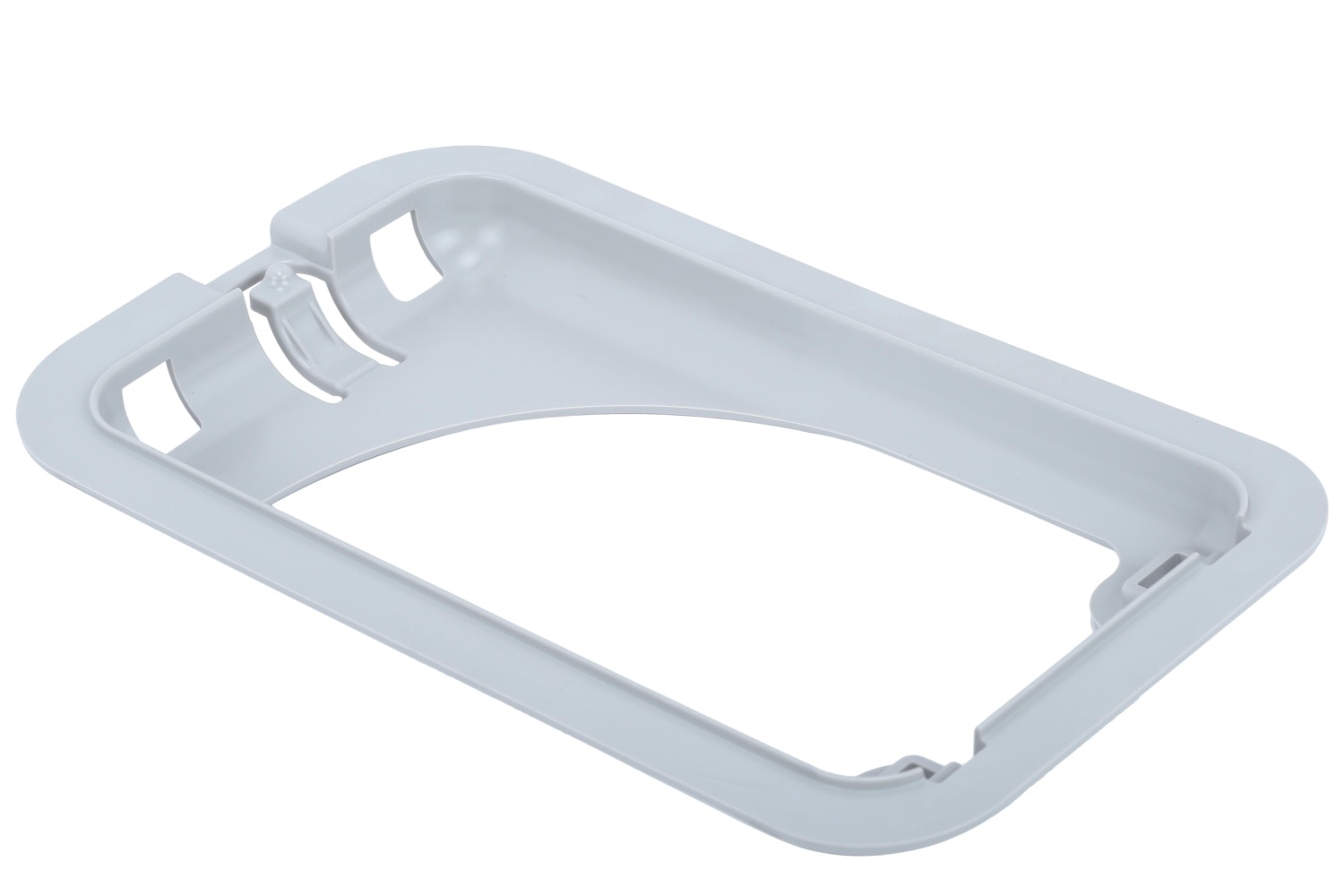 GM Genuine Parts Very Light Ash Gray Rear Seat Center Belt Opening Bezel