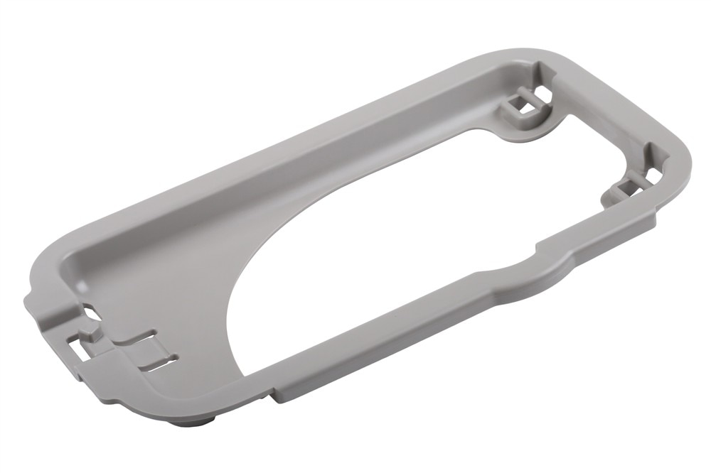 GM Genuine Parts Light Titanium Rear Seat Center Belt Opening Bezel
