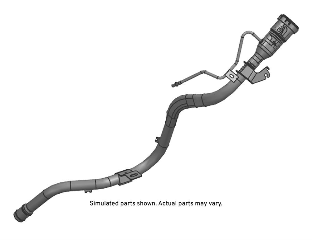 GM Genuine Parts Fuel Tank Filler Pipe