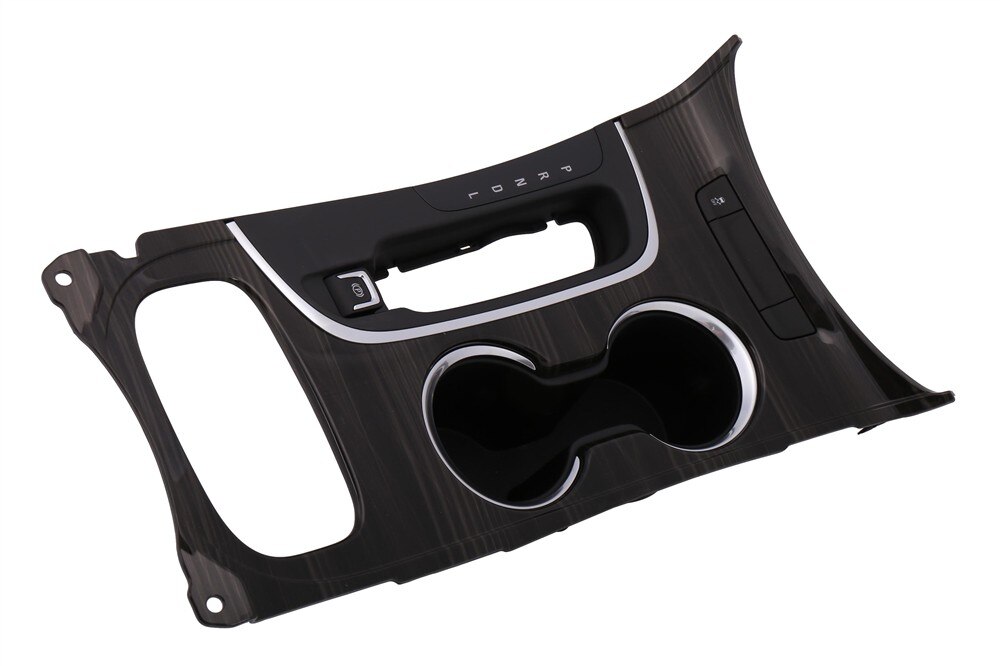 GM Genuine Parts Luxury Wood Layered Front Floor Console Trim Plate