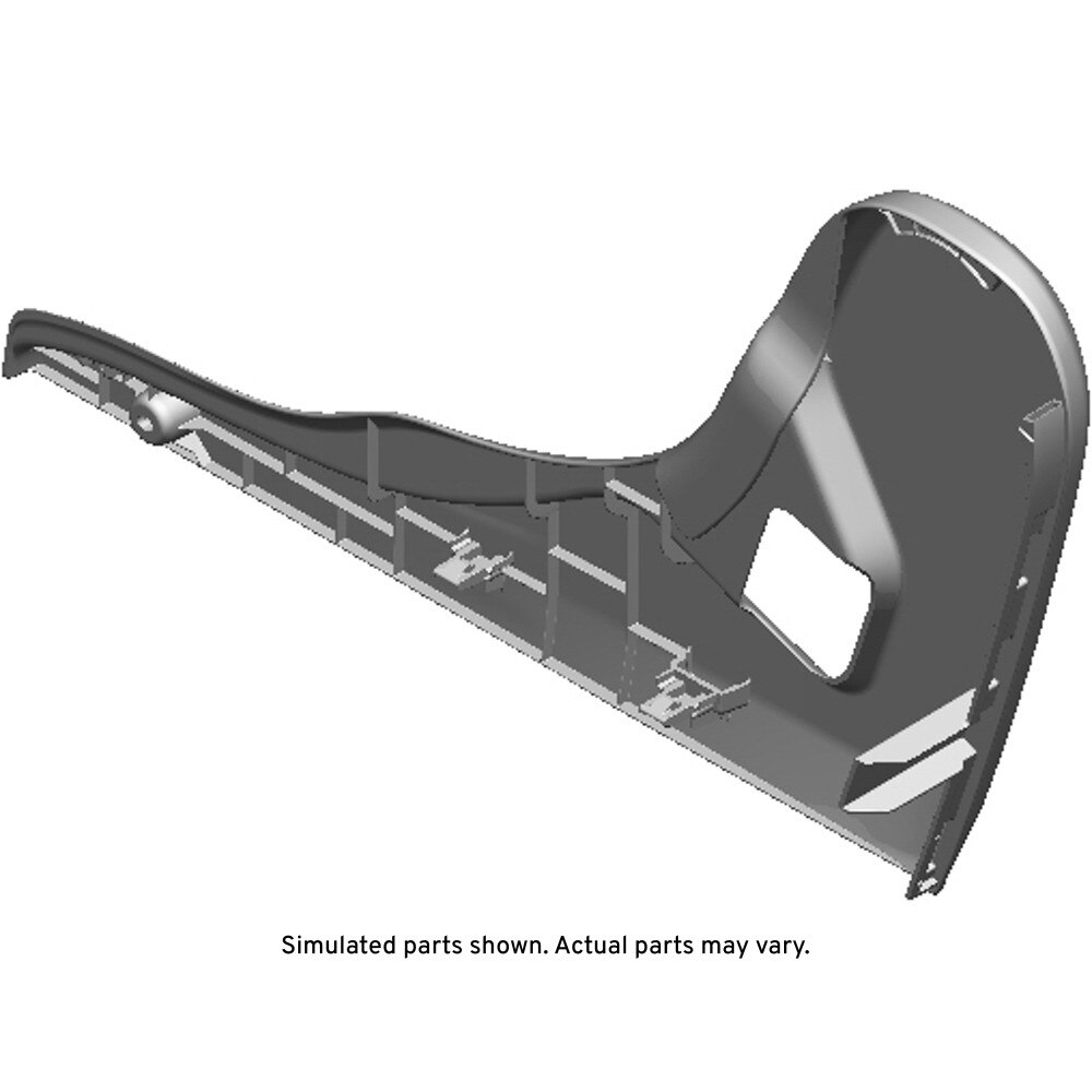 GM Genuine Parts Whisper Beige Rear Driver Side Seat Recliner Outer Finish Cover