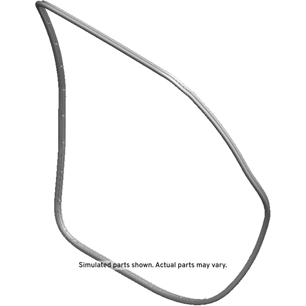 GM Genuine Parts Rear Passenger Side Door Weatherstrip