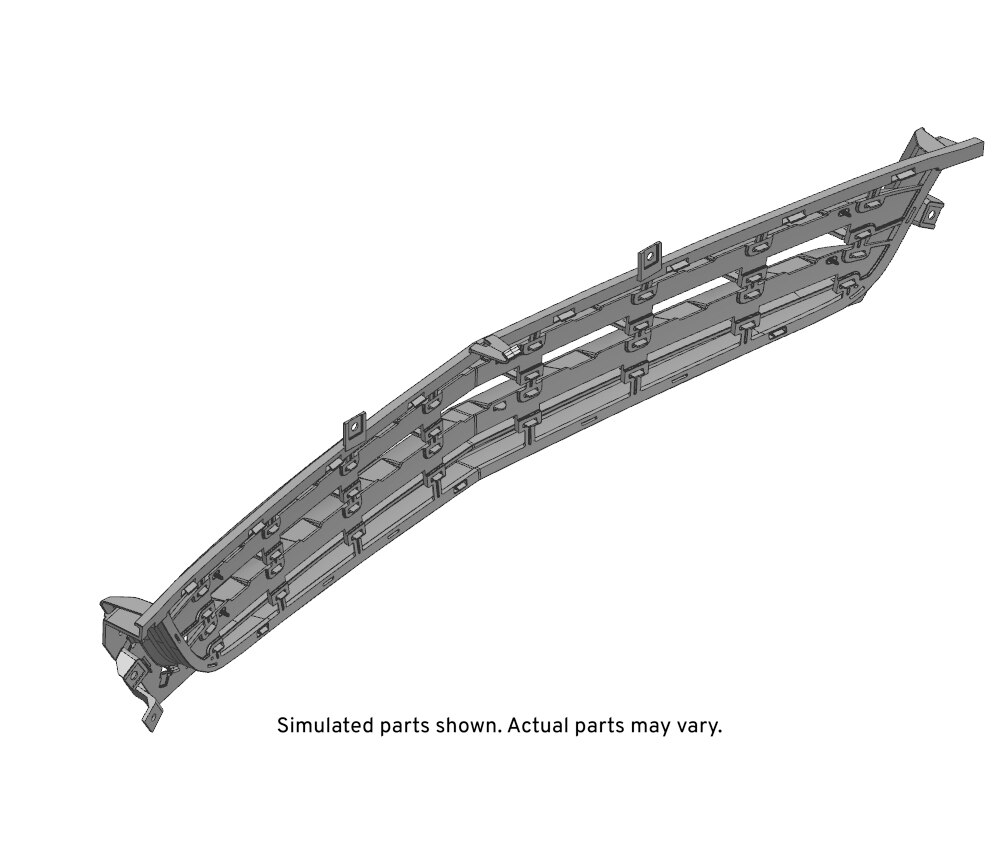 GM Genuine Parts Front Lower Grille