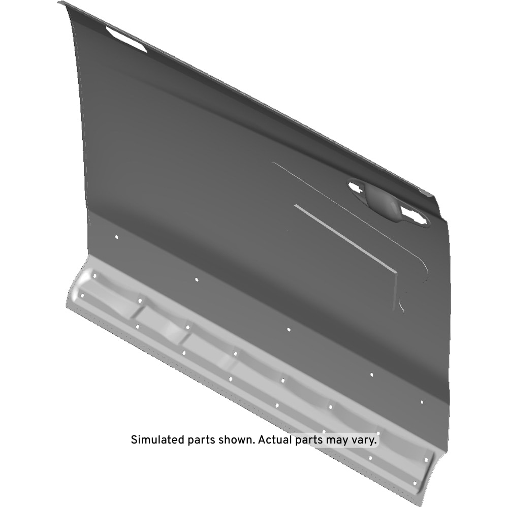 GM Genuine Parts Front Passenger Side Door Outer Panel
