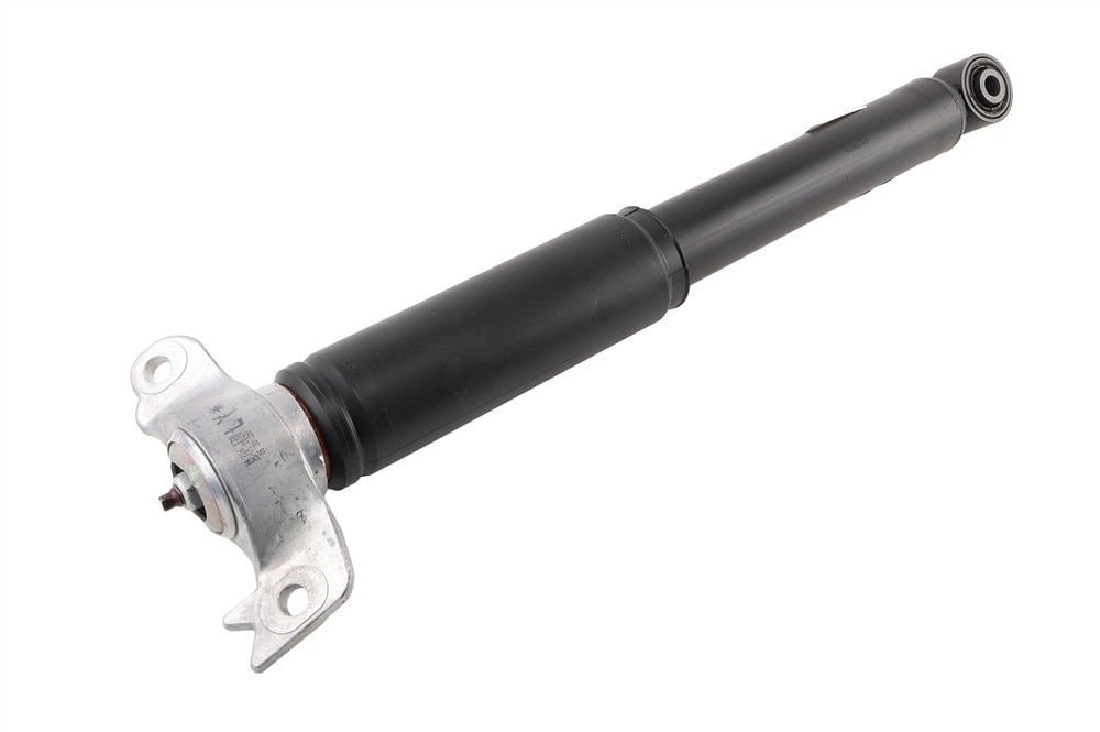 GM Genuine Parts Rear Driver Side Shock Absorber with Bumper, Upper Mount, and Nut
