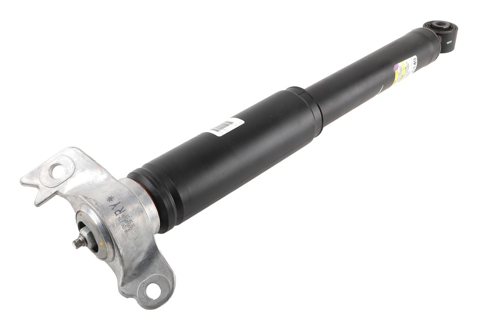 GM Genuine Parts Rear Passenger Side Shock Absorber with Bumper, Upper Mount, and Nut