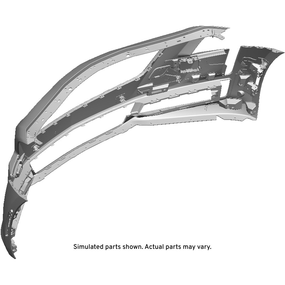GM Genuine Parts Primed Front Bumper Upper Fascia