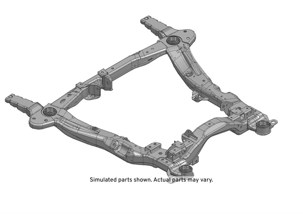 GM Genuine Parts Drivetrain and Front Suspension Cradle