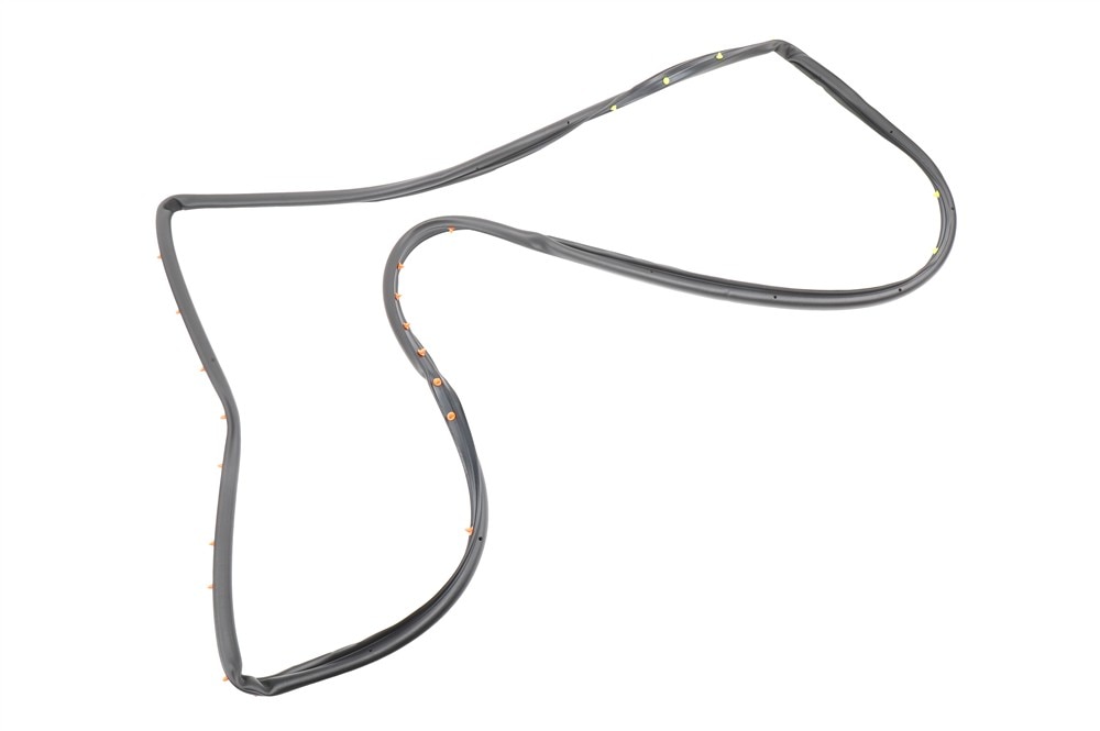 GM Genuine Parts Rear Passenger Side Door Weatherstrip Door Side