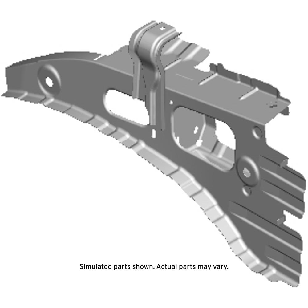 GM Genuine Parts Driver Side Front Compartment Upper Side Rail