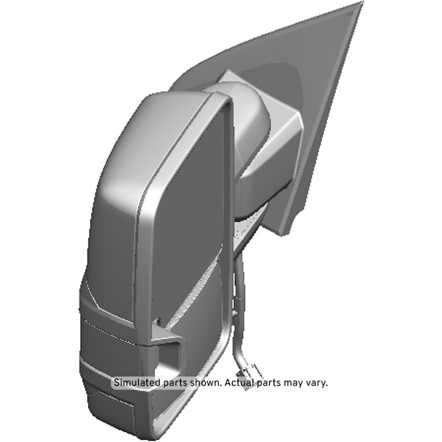 GM Genuine Parts Anthracite Driver Side Outside Rearview Mirror