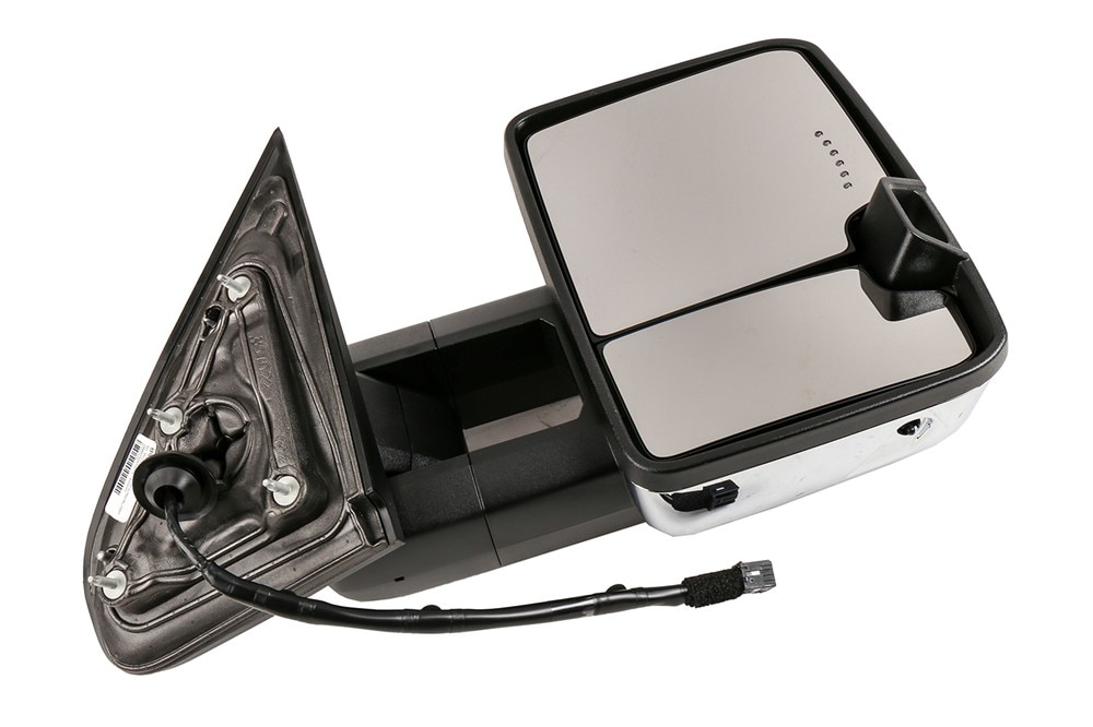 GM Genuine Parts Passenger Side Mirror in Chrome