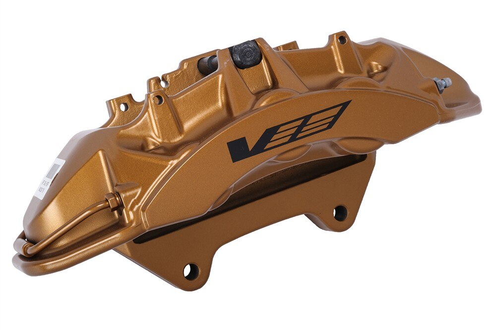 GM Genuine Parts Gold Front Passenger Side Disc Brake Caliper Assembly