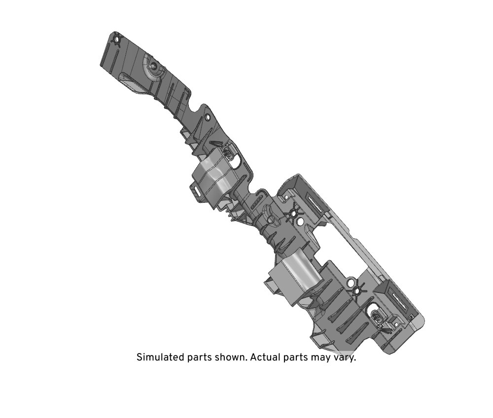 GM Genuine Parts Driver Side Quarter Upper Trim Panel Bracket