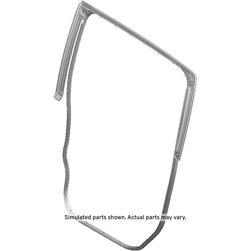 GM Genuine Parts Rear Driver Side Door Weatherstrip