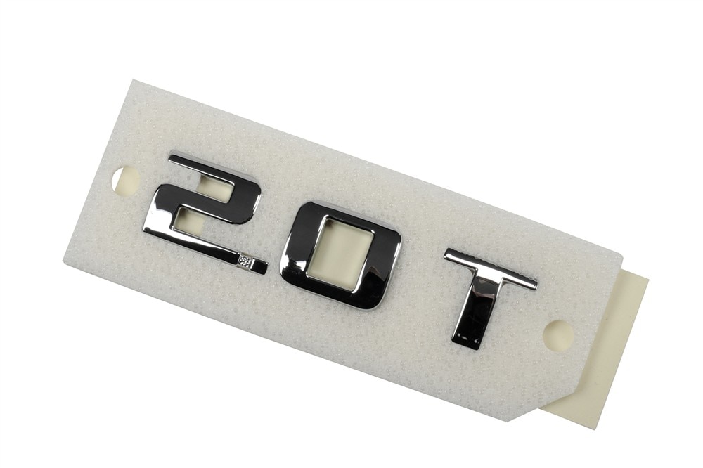 GM Genuine Parts Exterior Bright Chrome Liftgate Engine Name Plate
