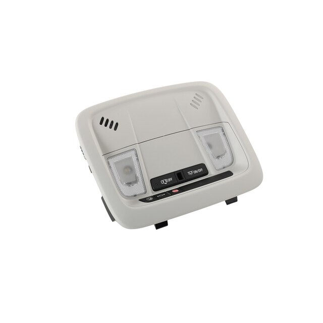GM Genuine Parts Very Light Ash Gray Roof Console