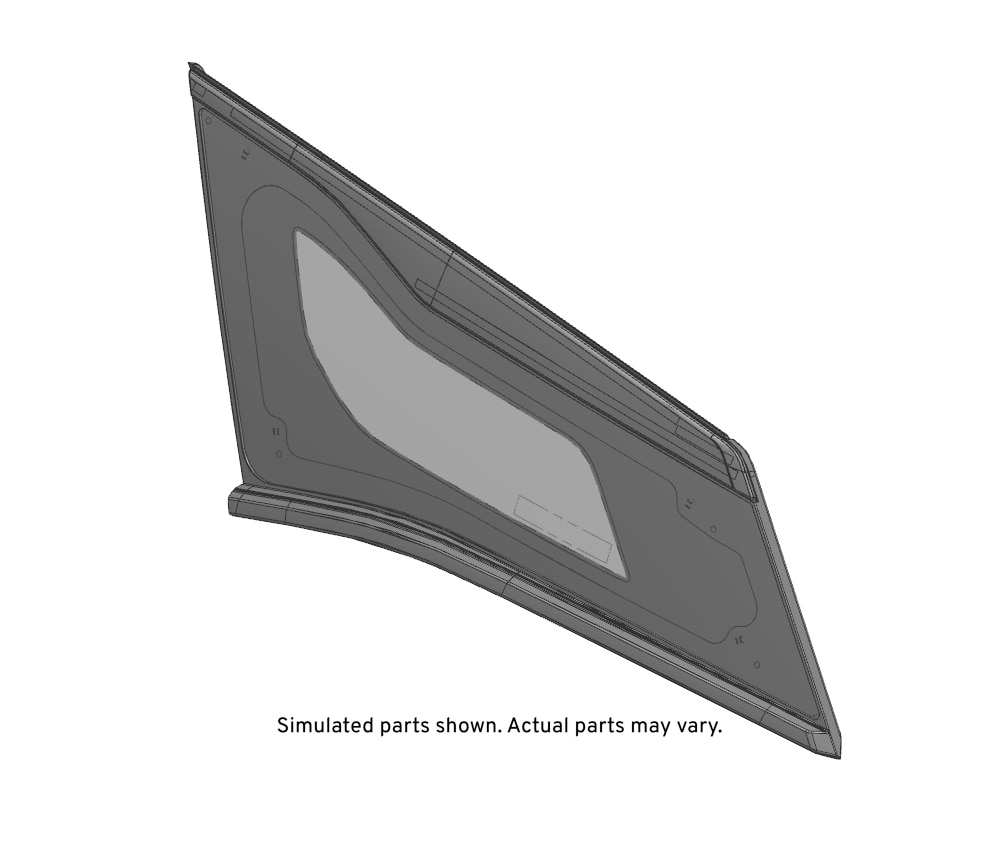 GM Genuine Parts Driver Side Body Side Window
