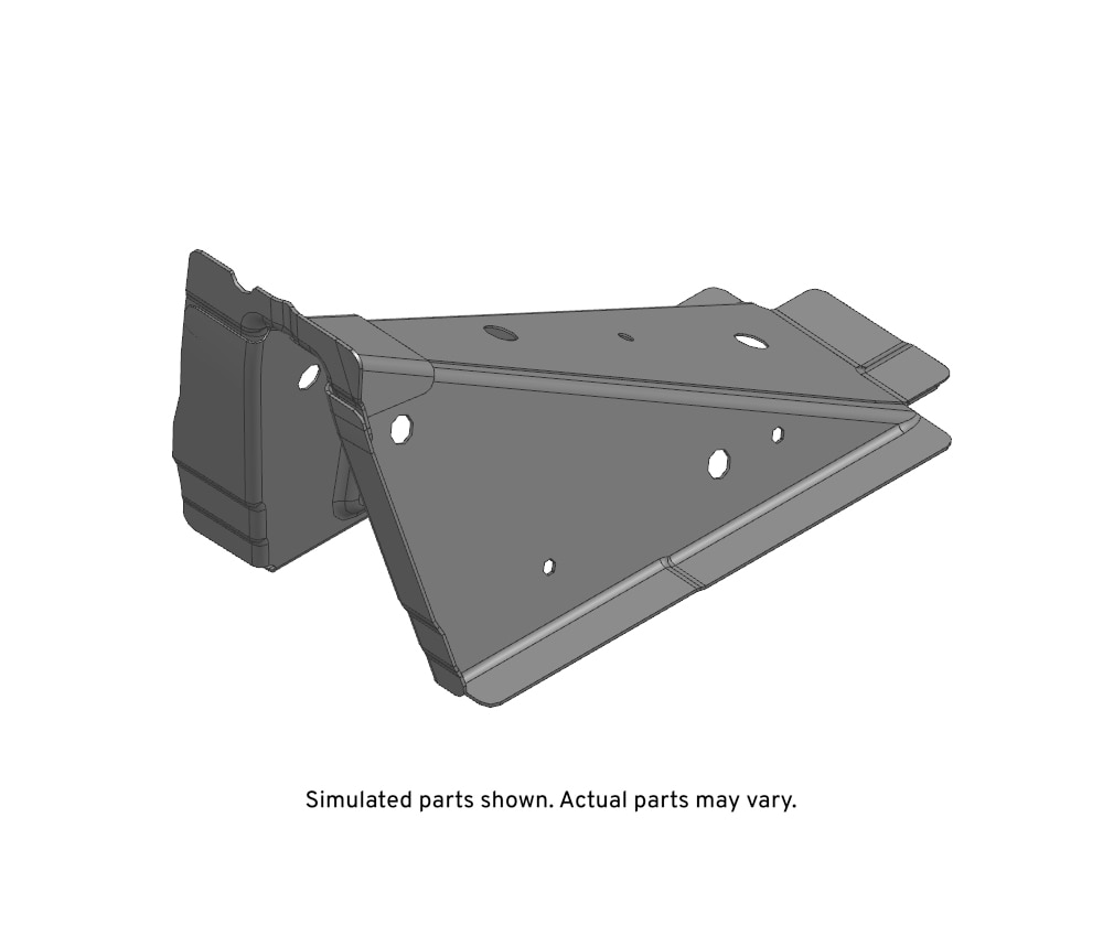 GM Genuine Parts Rear Driver Side Wheelhouse Panel Gusset