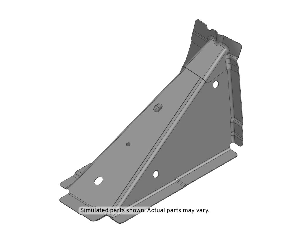 GM Genuine Parts Rear Passenger Side Wheelhouse Panel Gusset