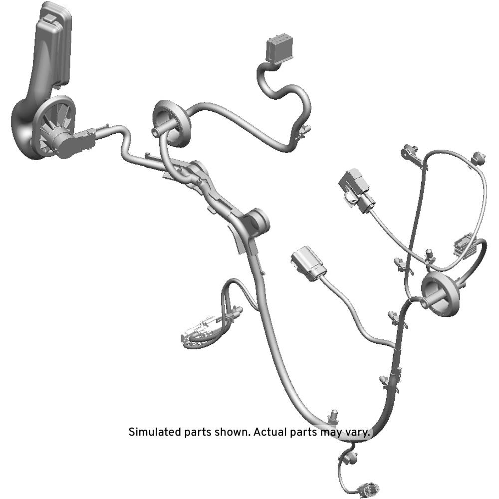 GM Genuine Parts Rear Driver Side Door Wiring Harness