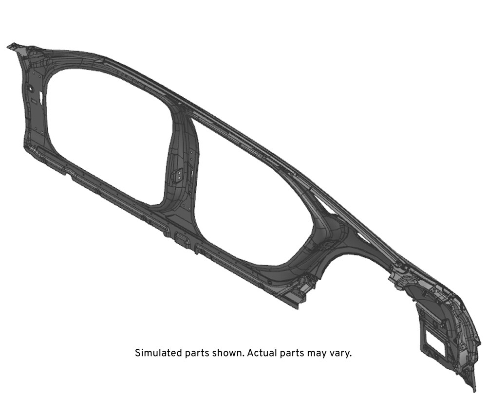 GM Genuine Parts Passenger Side Body Side Outer Panel