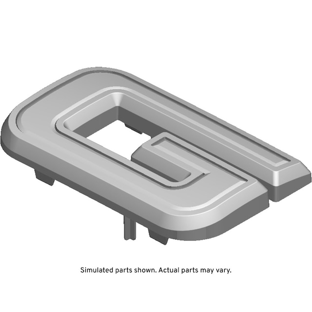 GM Genuine Parts Fuse Red Front Grille Emblem