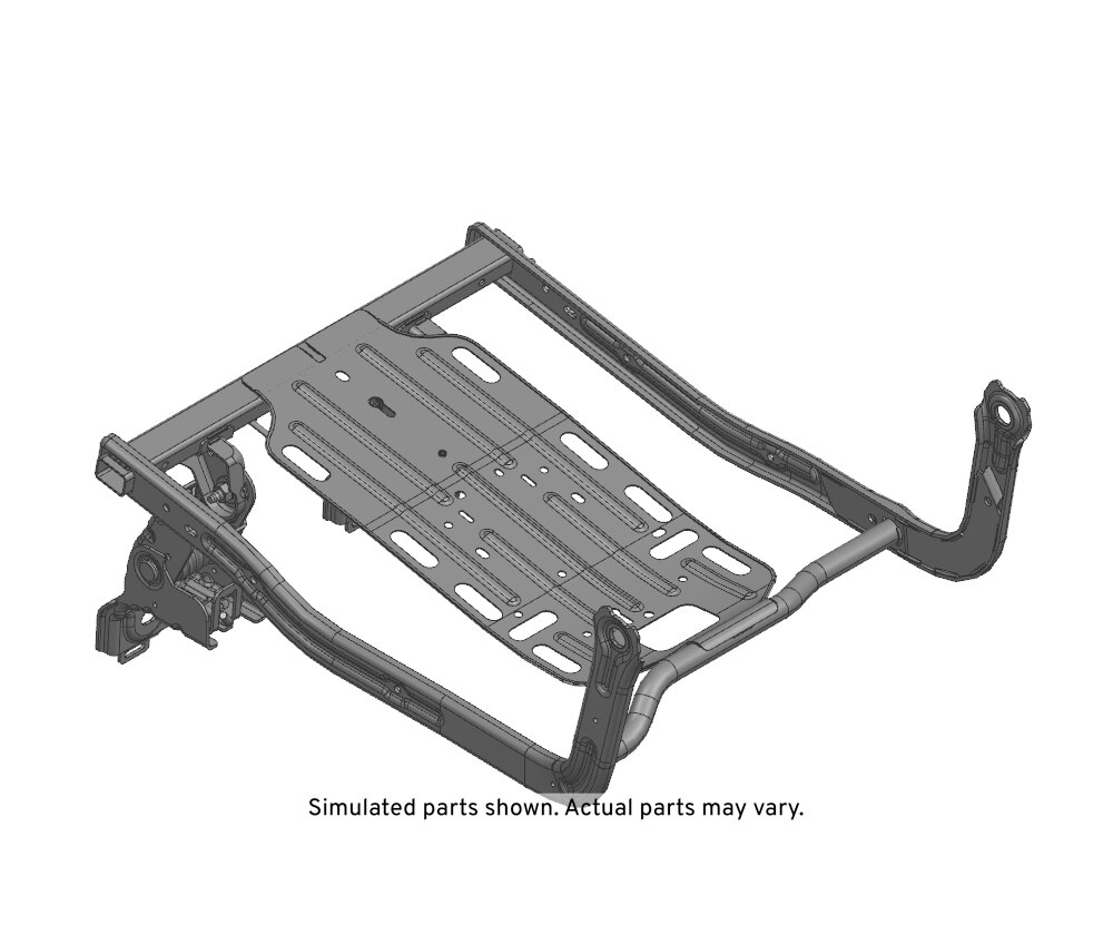 GM Genuine Parts Rear Passenger Side Seat Cushion Frame