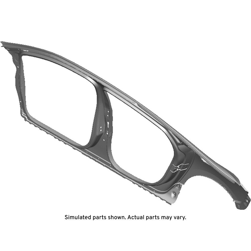 GM Genuine Parts Passenger Side Body Side Outer Panel