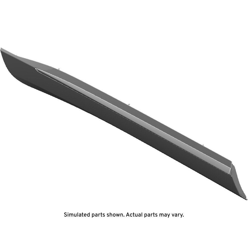 GM Genuine Parts Primed Front Driver Side Door Lower Molding
